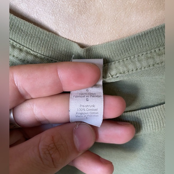 Vintage Tultex Sun Drop “Get Dropped” Green T-Shirt Unisex Y2K 90s Cotton Large - Picture 5 of 7